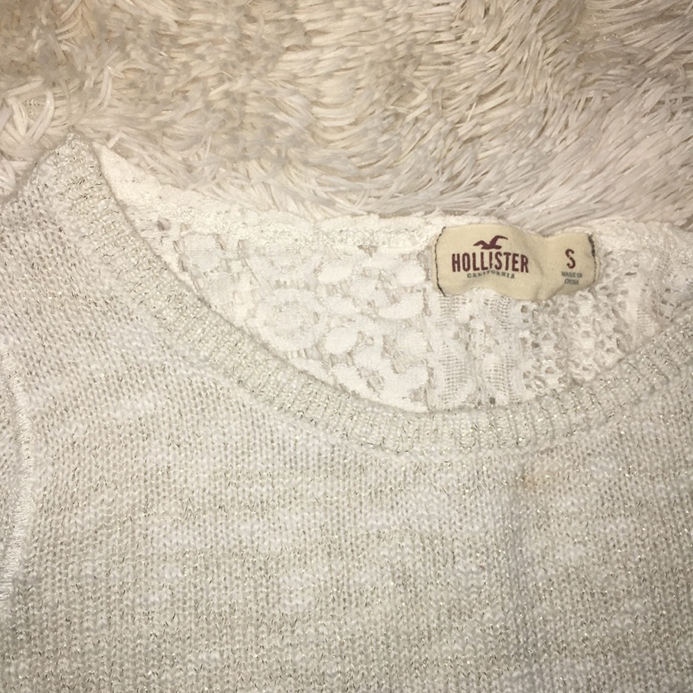 HOLLISTER LACE SWEATER - Picture 3 of 4